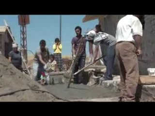 TGB Diyarbakır Cumhuriyet Okulu İlk Harç Karılırken