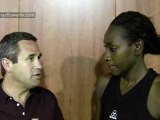 Sophia Young, Silver Stars, on their loss to the LA Sparks
