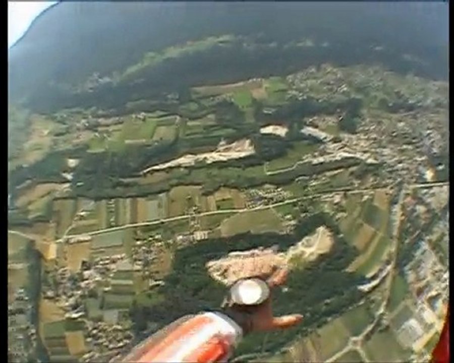 Chute Libre au dessus du lac du Bourget - Chambéry