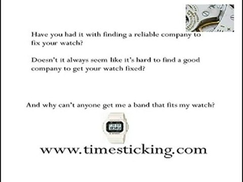 Times Ticking Clock and Watch Repair How to Repair your Wat