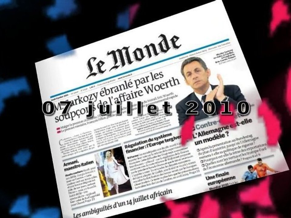 "SARKOZY'S COSMETIC PROBLEM"