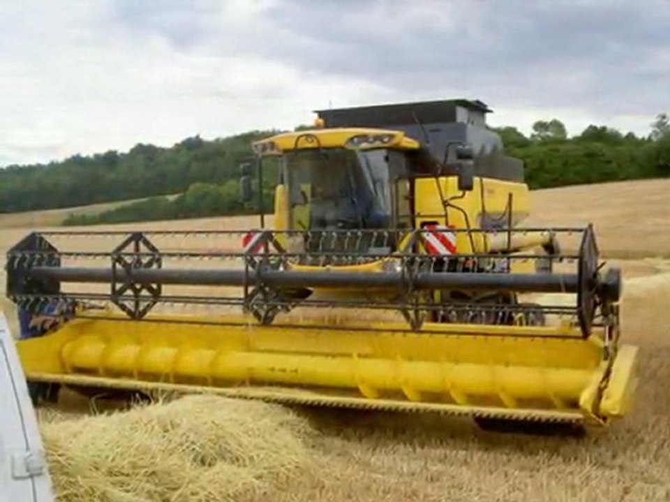 mise en route de la csx 7080 laterale