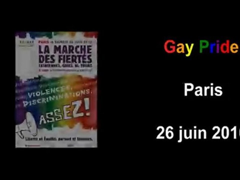 Gay Pride de Paris 2010