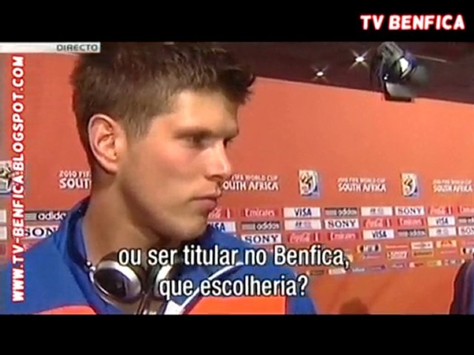 TV-Benfica | Klaas-Jan Huntelaar | 06.07.2010