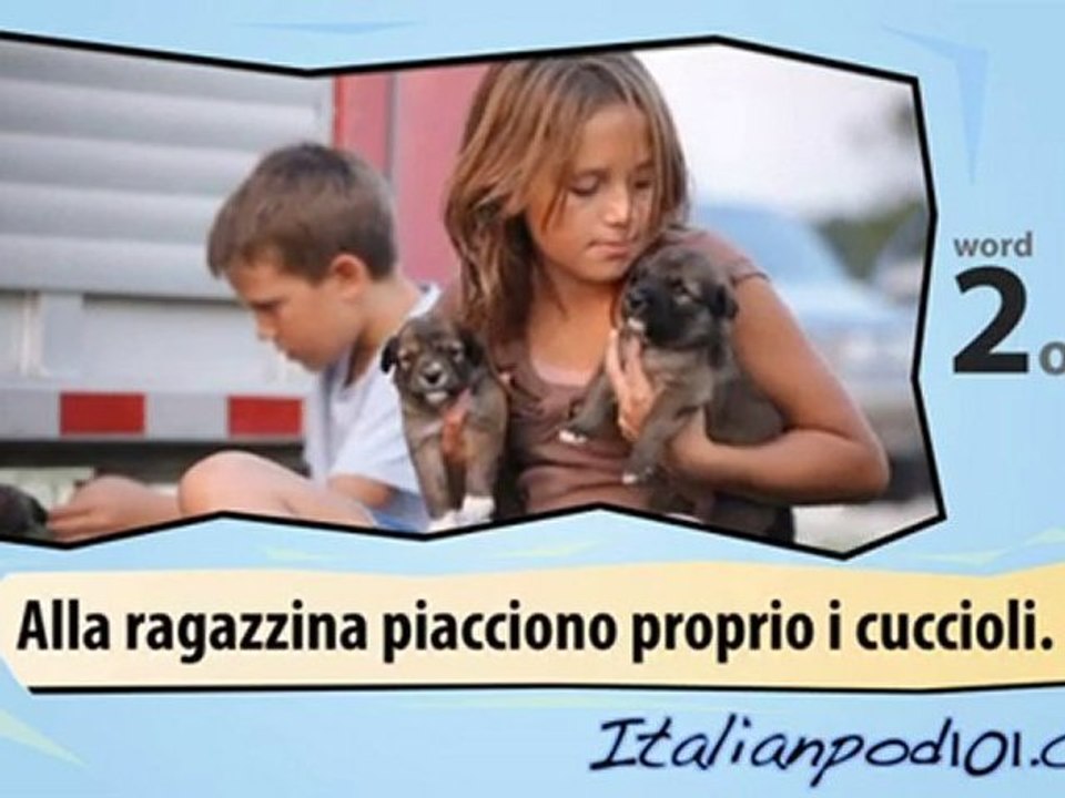 learn Italian-Learn with Positive emotion video