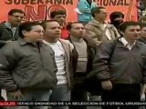 Representantes sindicales  de Colombia protestaron ante Mini