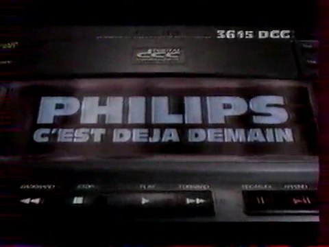 Publicité LA DCC DIGITAL COMPACT CASSETTE PHILIPS 1992