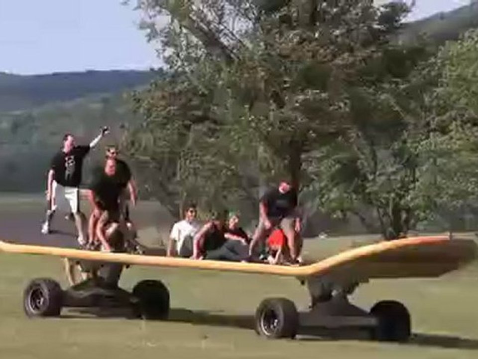 World's Largest Skateboard