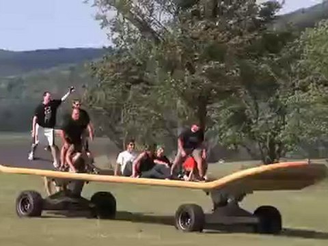 World's Largest Skateboard