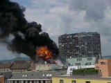 Incendio ed esplosione a Vienna