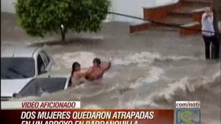 Pericolosa alluvione a Barranquilla in Colombia