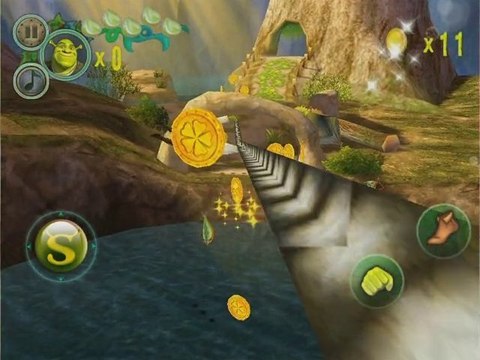 Shrek 4 HD (trailer) - Jeu iPad Gameloft