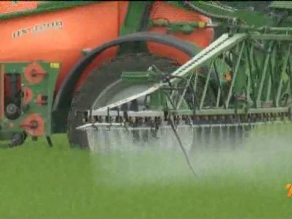 Terre à Terre 2010 - Bilan essai du pulvérisateur Amazone UX