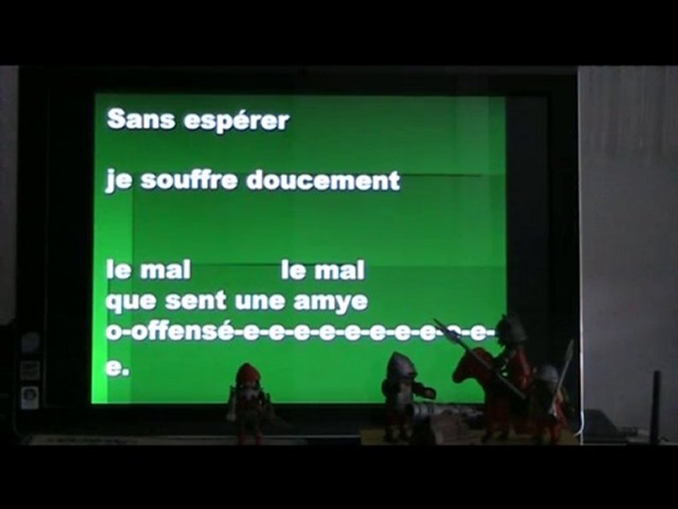 'O combien est malhereux le désir' - Sermisy - Karaoke