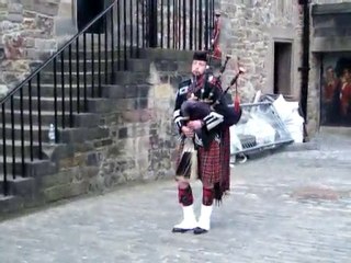 Visite du Château d'Édimbourg le 23 juin 2010