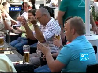 Binge drinking: Hangover after English tourists' night out