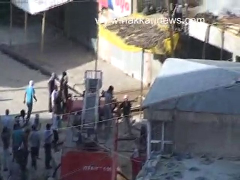Olaylar Sırasında Yangın Çıktı