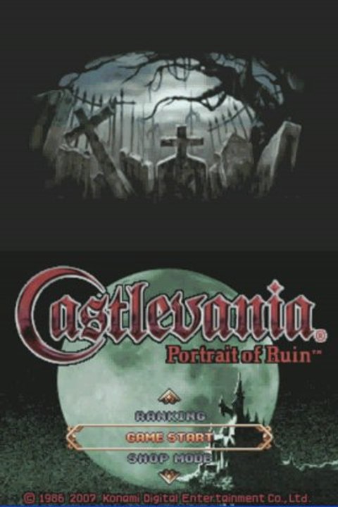 Castlevania: Portrait of Ruin [NDS] videotest/decouverte