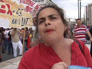 Greeks march against retirement reform