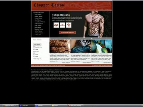 Tatto Designs - Chopper Tatto Review