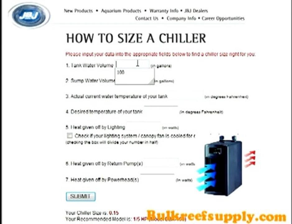 JBJ Arctica Water Chiller Demo - Bulk Reef Supply