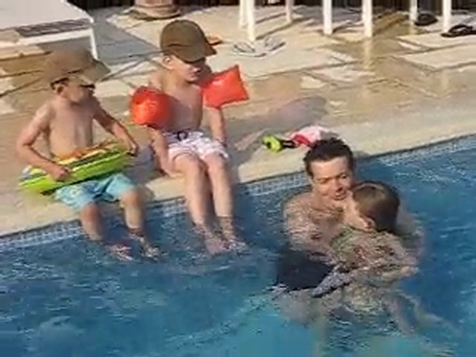 mini concert dans l'eau