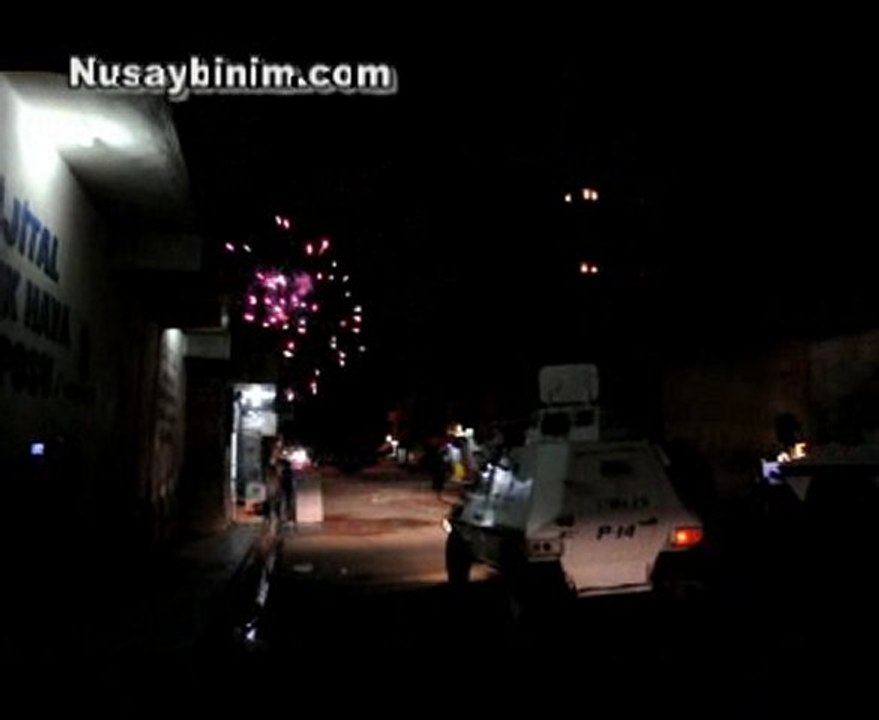 Nusaybin'de Olaylı gece