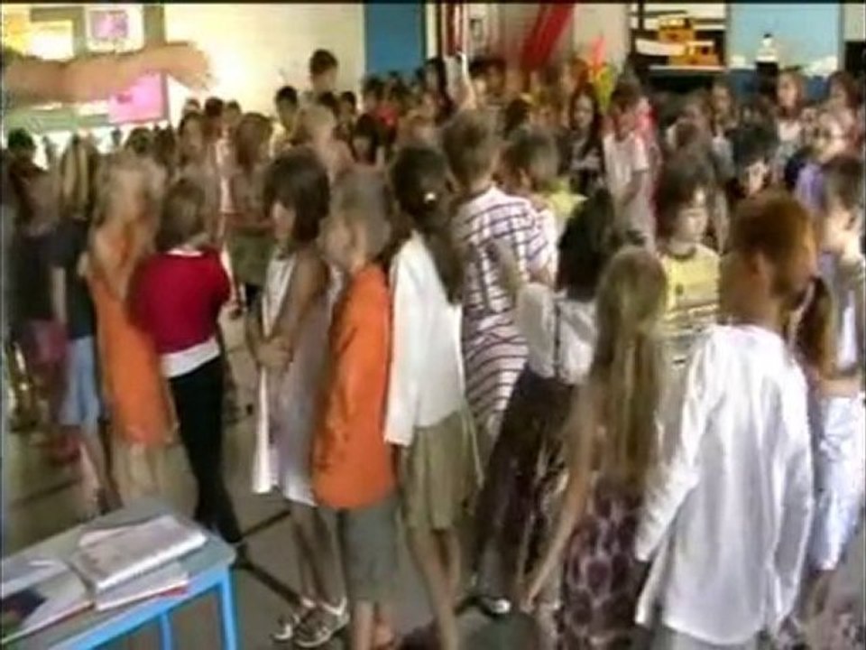 répétition chorale 2010 GS CP CE1