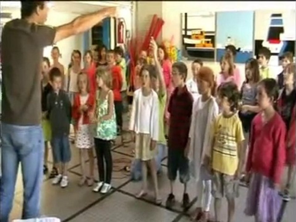 répétition chorale 2010 CE1