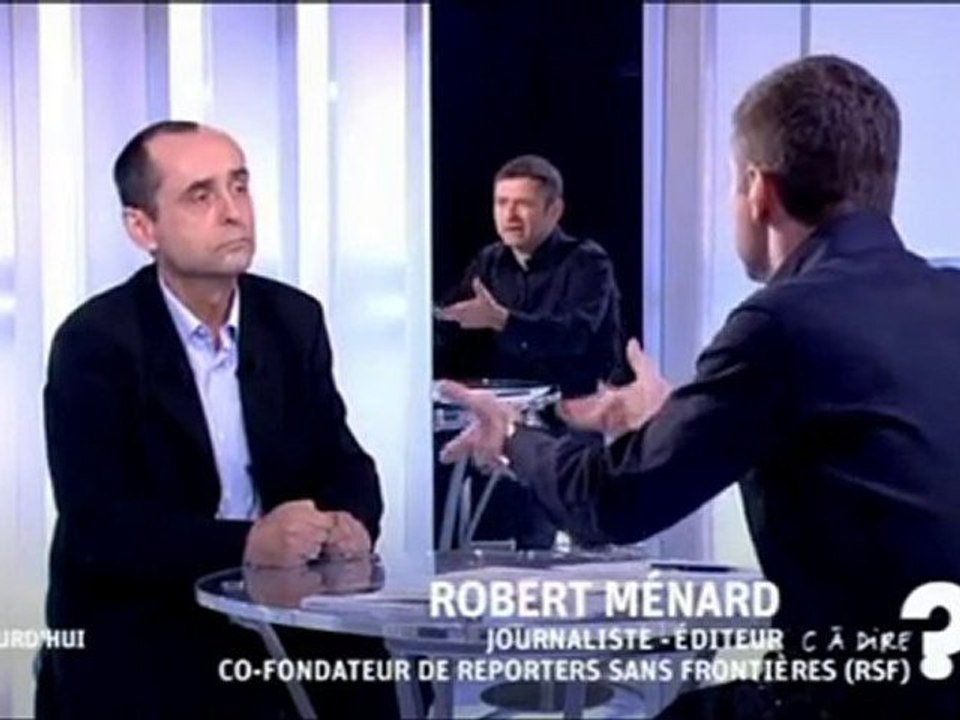R.Menard (RSF) avec E. Zemmour contre le communautarisme