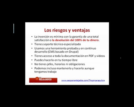 posicionamiento de paginas web Seo para relajados 2