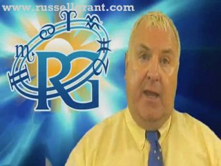 RussellGrant.com Video Horoscope Aquarius July Friday 9th