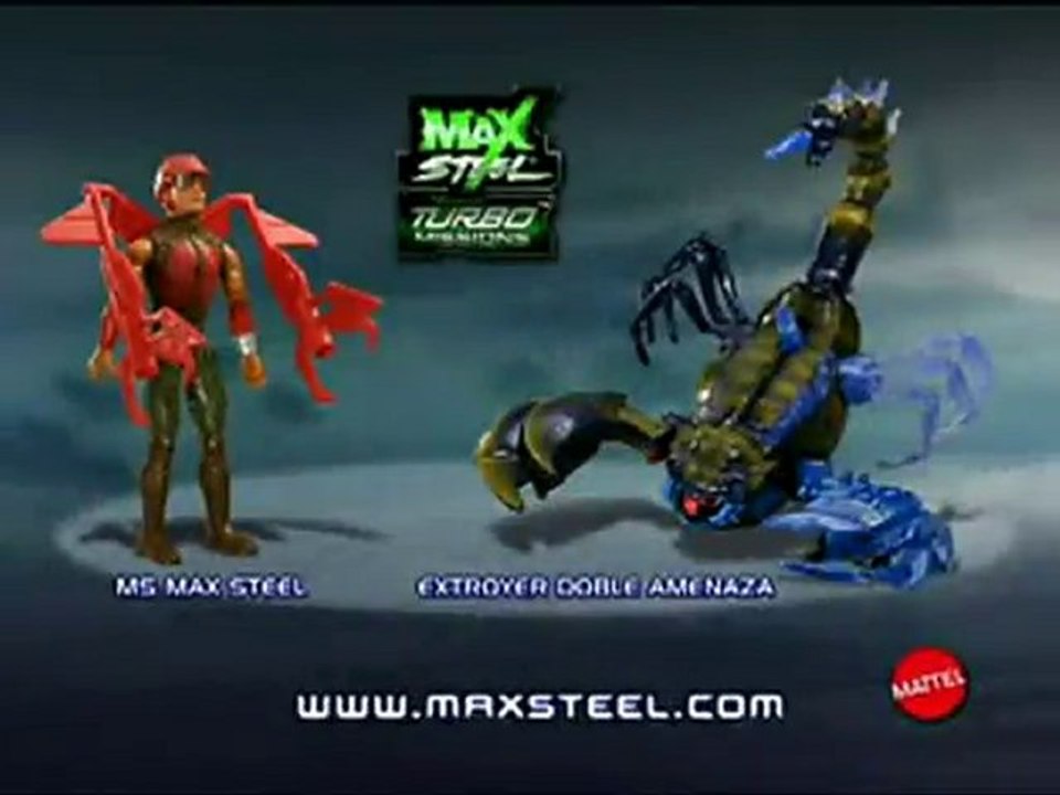 Max Steel TV Spots: Max Steel vs Extroyer doble amenaza [HQ]