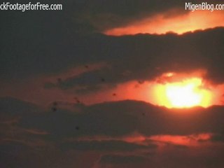 Free HD & SD Stock Footage of a Fiery Sunset
