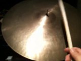 VINTAGE 20 RIDE VIBRA ZANCHI F & F CYMBAL ITALY '60S