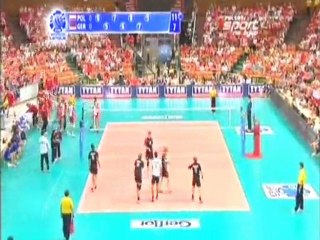 Raul Lozano: "K... mać" podczas meczu LŚ (8.07.2010)