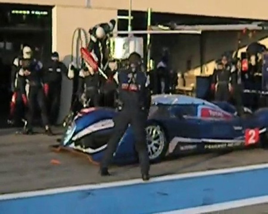 Les Peugeot 908 HDi en essai au Castellet