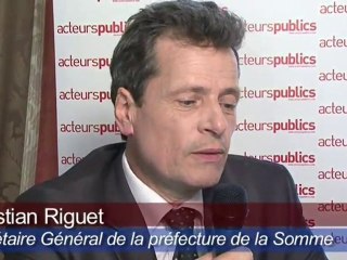 Christian Riguet, préfectures de la Somme et de la Picardie