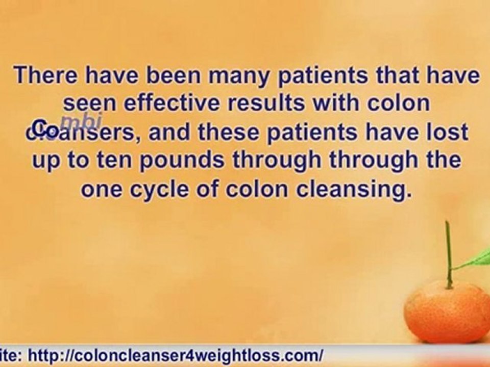 Can Colon Cleansers Help Lose Weight?
