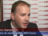 Silvano Sansoni, Directeur du secteur public, IBM France