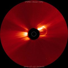 Multiples tempêtes solaires