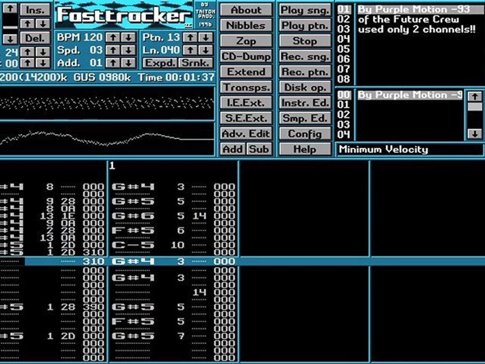 Future Crew: Journey | Minimum Velocity (1993) S3M