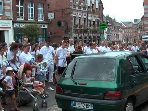 Avesnes sur Helpe marche blanche