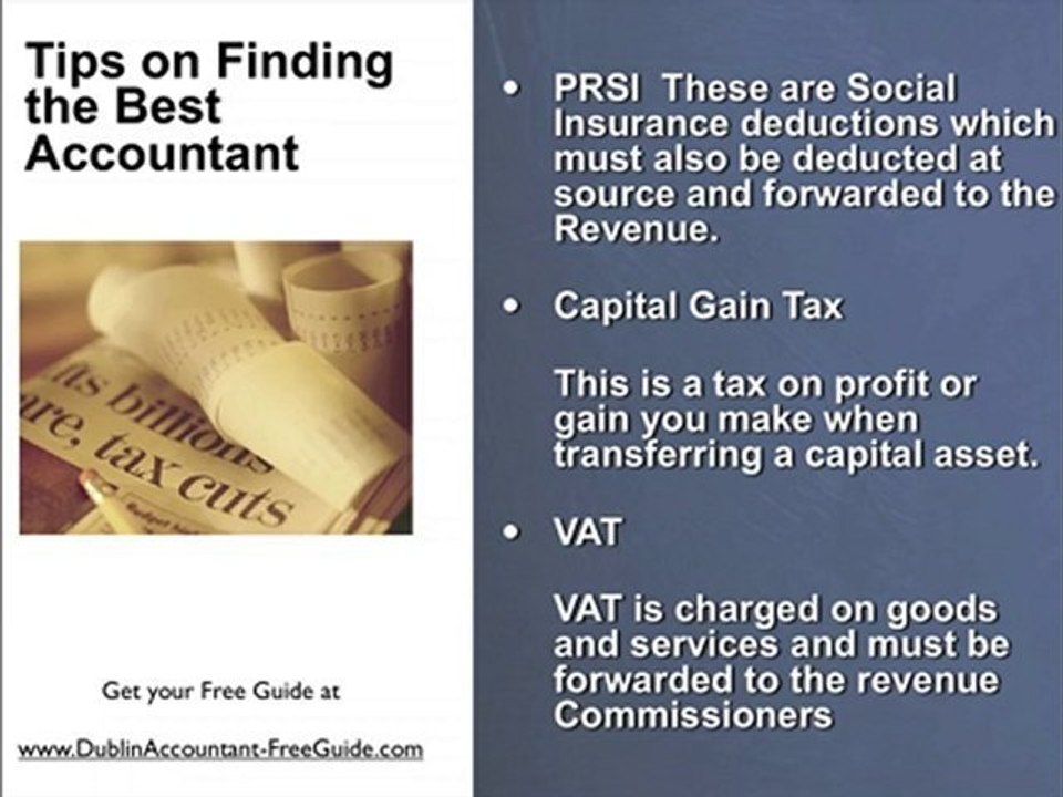 Accountant Dublin , Bookkeeping and Accounting Services Dub