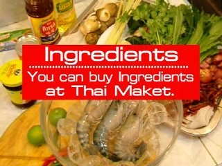 Thai food | Tom yum goong recipe(part 1)