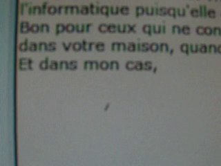 Thrips dans ecran