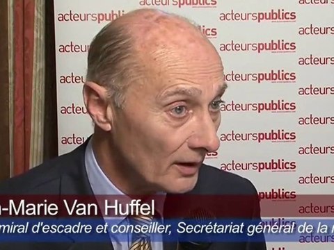 Vice-amiral Jean-Marie Van Huffel, Secrétariat général de la