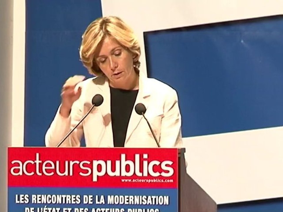 Valérie Pécresse, ministre de l'Ens. sup. et de la Recherche