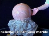 StoneBella 15 inch Rolling Sphere Fountain