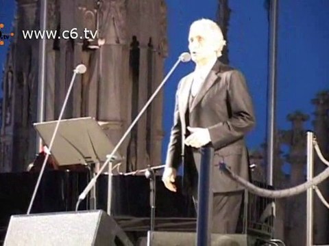 Josè Carreras emoziona sulla terrazza del Duomo